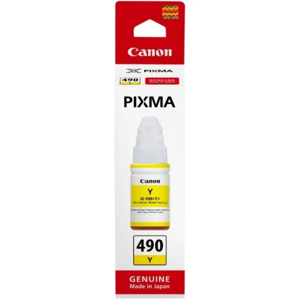Чорнило Pixma GI-490 жовті, 70 мл Canon (0666C001) - Фото 2