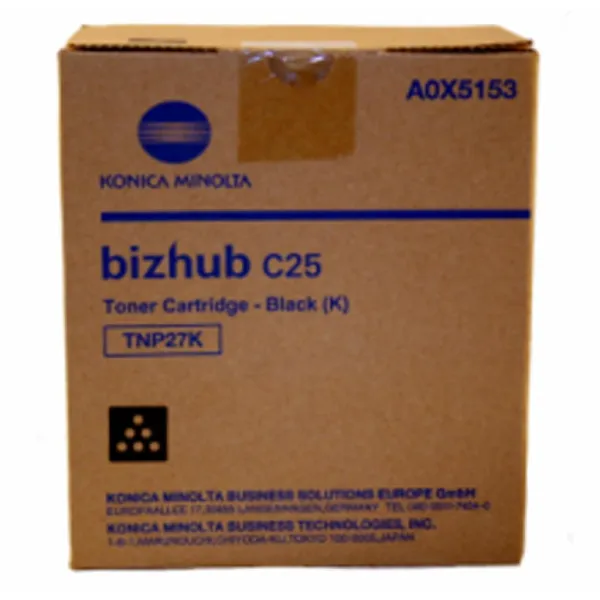 Тонер-картридж TNP-27K чорний Konica Minolta (A0X5153)
