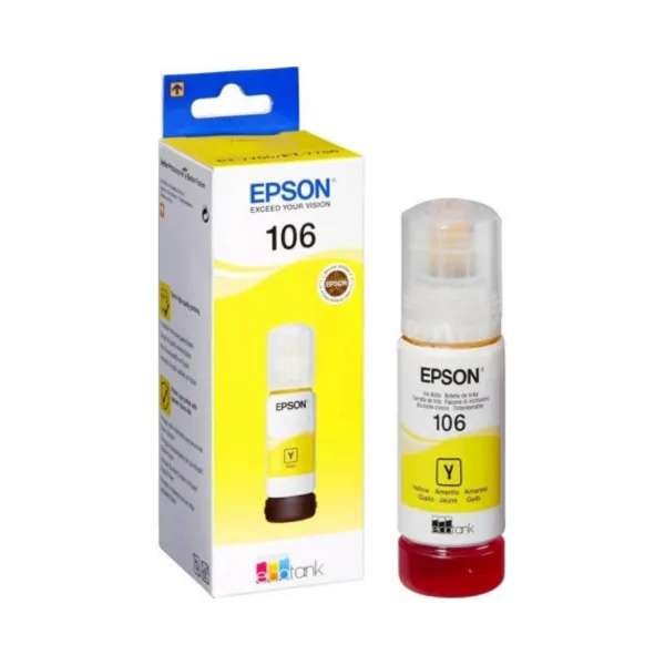 Чорнило 106 жовті, 70 мл Epson (C13T00R440)