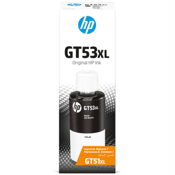 Чорнило GT53XL чорні, 135 мл HP (1VV21AE)