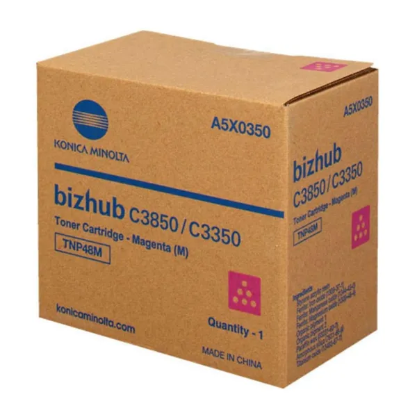 Тонер-картридж TNP-48M пурпуровий Konica Minolta (A5X0350)