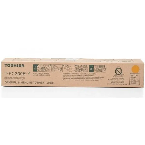 Тонер-картридж T-FC200E жовтий Toshiba (6AJ00000131)
