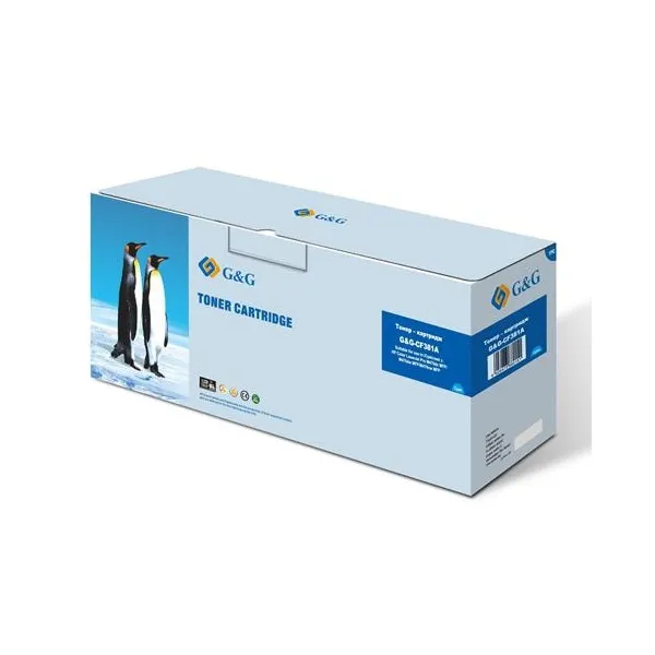 Картридж сумісний HP 312A (CF381A) блакитний G&G (G&G-CF381A)