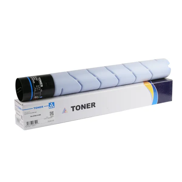 Тонер-картридж сумісний Konica Minolta Bizhub C220, TN-216C/319C 437г, блакитний CET (CET6840)
