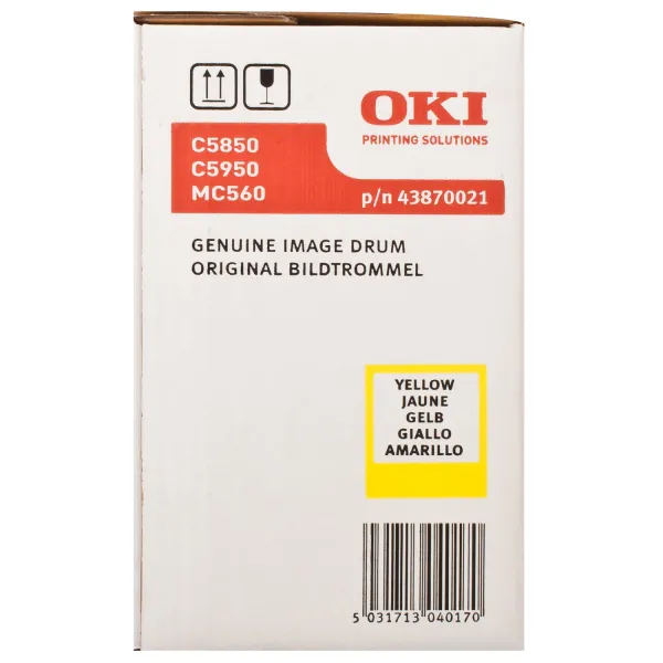 Драм-картридж C5850_5950 жовтий Oki (43870021) - Фото 2