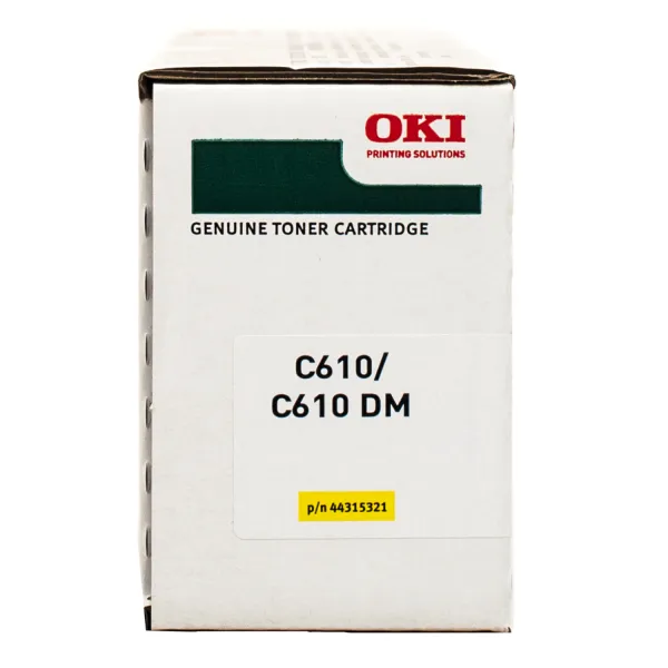 Тонер-картридж C610 NEU желтый Oki (44315321) - Фото 2