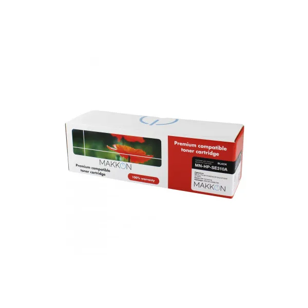Картридж сумісний HP LJ CE310A чорний Makkon (SE310A)