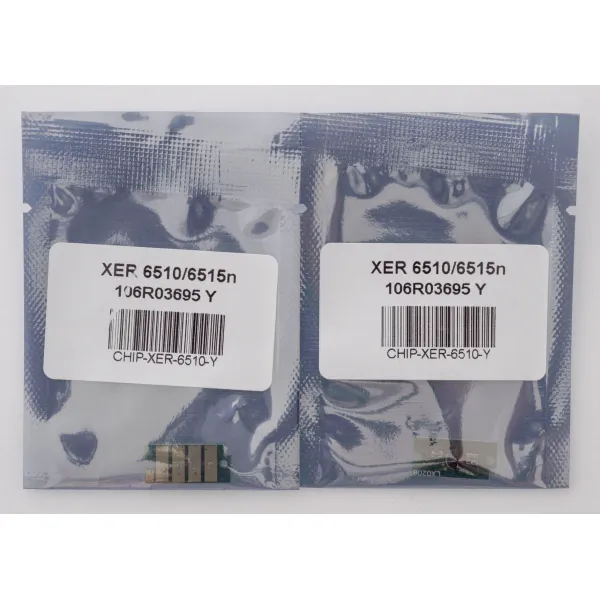 Чип XER Ph 6510, 106R03695 4,3K, жовтий Everprint (CHIP-XER-6510-Y) - Фото 2