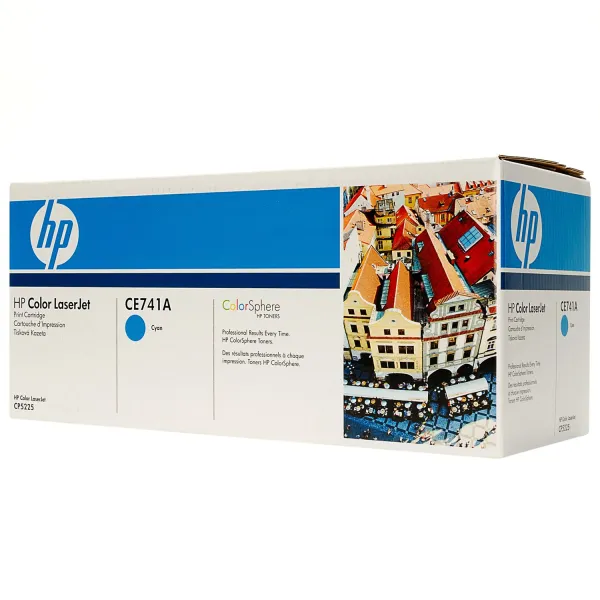 Картридж 307A блакитний HP (CE741A)