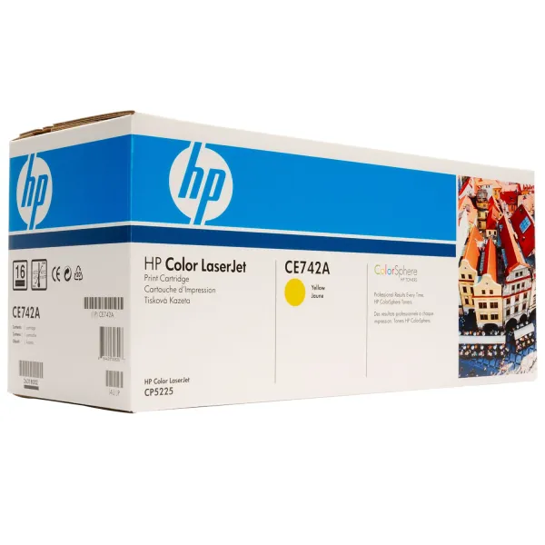 Картридж 307A жовтий HP (CE742A)