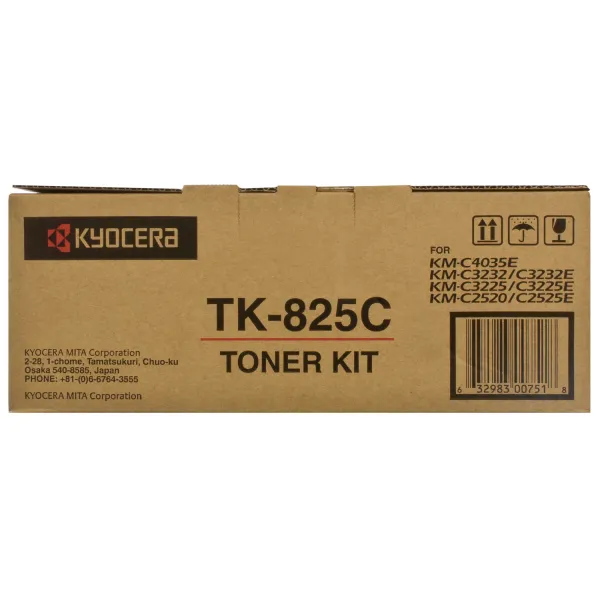 Тонер-картридж TK-825 блакитний Kyocera Mita (1T02FZCEU0) - Фото 5