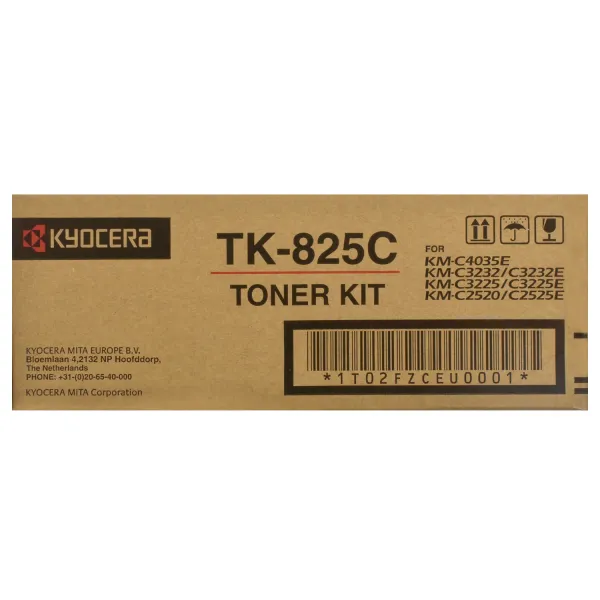 Тонер-картридж TK-825 блакитний Kyocera Mita (1T02FZCEU0) - Фото 3