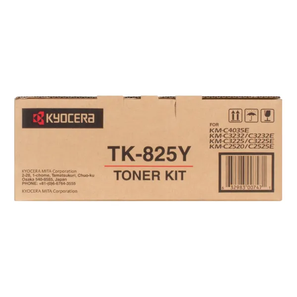 Тонер-картридж TK-825 жовтий Kyocera Mita (1T02FZAEU0) - Фото 2