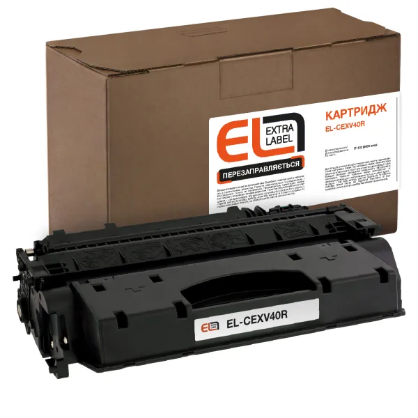 Картридж сумісний Canon C-EXV40 Extra Label (EL-CEXV40R)