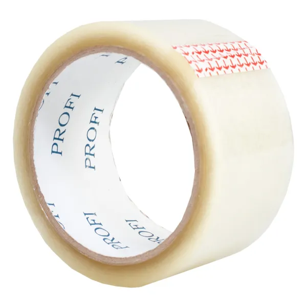 Скотч пакувальний 40мкм*48мм*100м, прозорий, акриловий