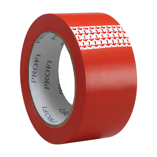 Скотч пакувальний 40мкм*48мм*66м, червоний, акриловий, ціна за 72шт
