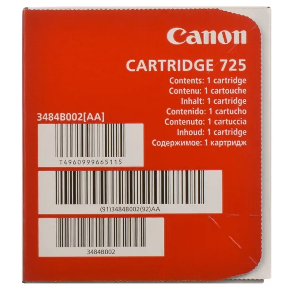 Картридж 725 Canon (3484B002) - Фото 5