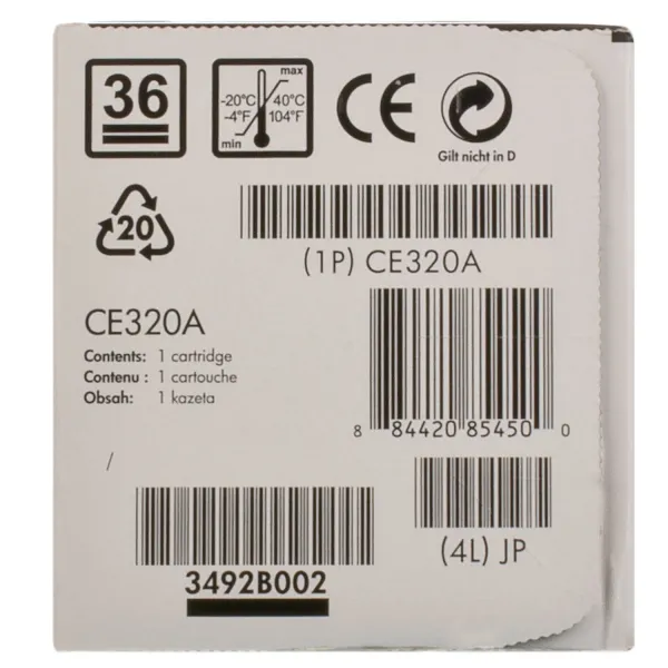 Картридж 128A чорний HP (CE320A) - Фото 2