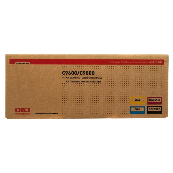 Тонер-картридж C9600 CMYK Oki (43112702)