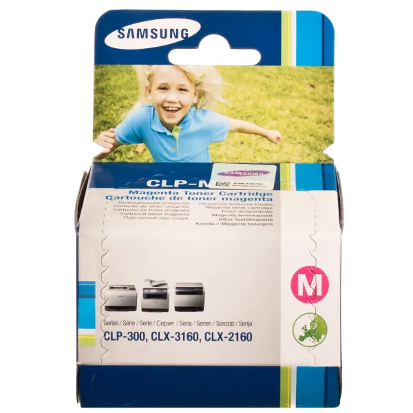 Тонер-картридж CLP-M300A пурпуровий Samsung (CLP-M300A/ELS) - Фото 2