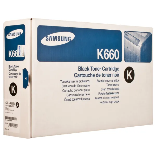 Тонер-картридж CLP-K660A черный Samsung
