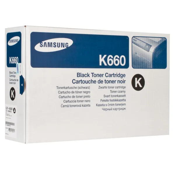 Тонер-картридж CLP-K660B черный Samsung