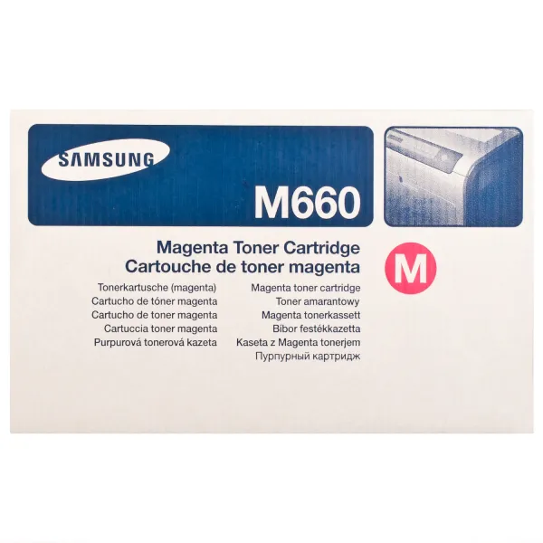 Тонер-картридж CLP-M660A пурпурный Samsung - Фото 2