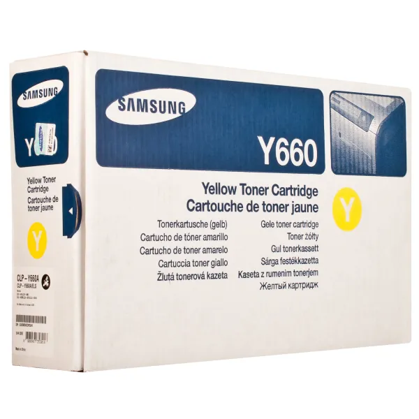 Тонер-картридж CLP-Y660A желтый Samsung (CLP-Y660A)