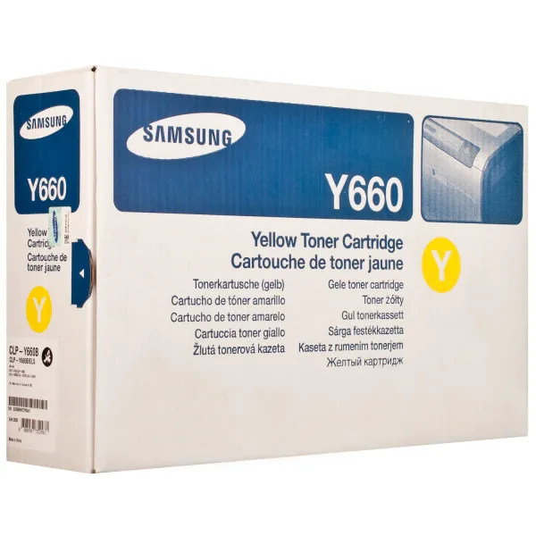 Тонер-картридж CLP-Y660B желтый Samsung (CLP-Y660B)