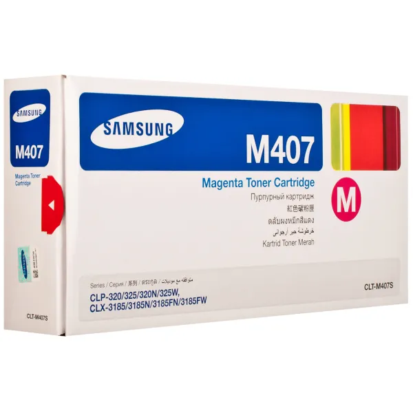 Тонер-картридж CLT-M407S пурпуровий Samsung (SU266A)
