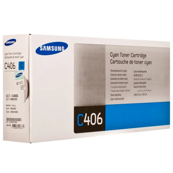 Тонер-картридж CLT-C409S блакитний Samsung (SU007A)