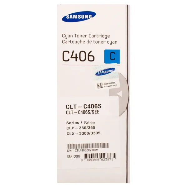 Тонер-картридж CLT-C409S блакитний Samsung (SU007A) - Фото 2