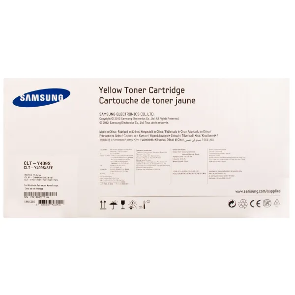 Тонер-картридж CLT-Y409S жовтий Samsung (SU484A) - Фото 5