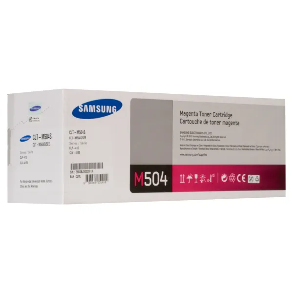Тонер-картридж CLT-M504S пурпуровий Samsung