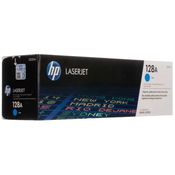 Картридж 128A блакитний HP (CE321A)