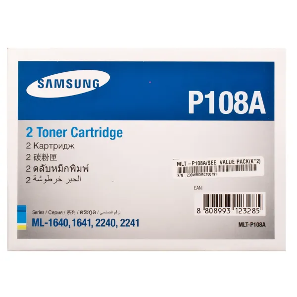 Картридж  MLT-P108A Samsung (2xMLT-D108S) - Фото 5