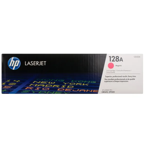 Картридж 128A пурпуровий HP (CE323A) - Фото 4