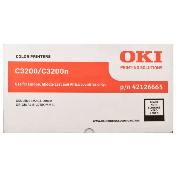 Драм-картридж C3200 чорный Oki (42126665) - Фото 5