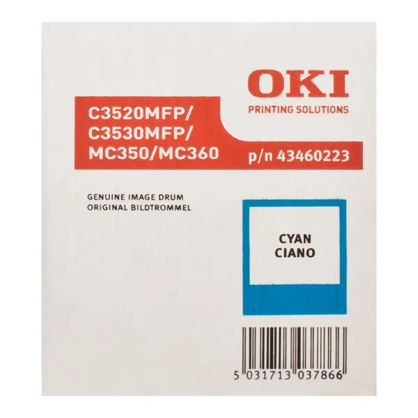 Драм-картридж C3520 голубой Oki (43460223) - Фото 3