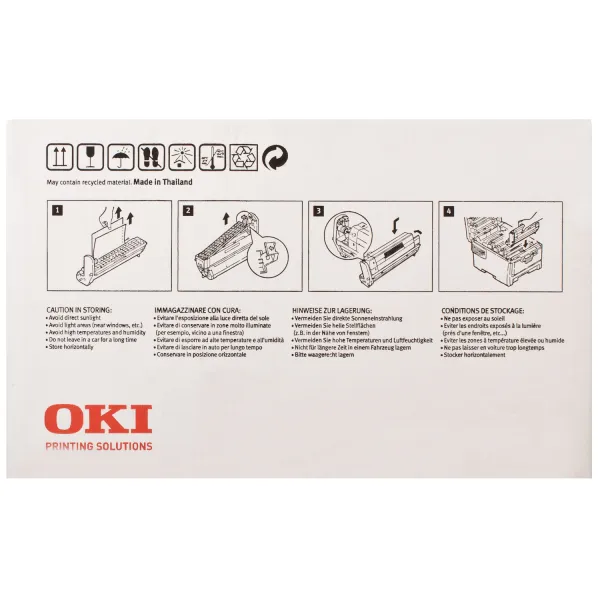 Драм-картридж C5250 пурпурный Oki (42126671) - Фото 4