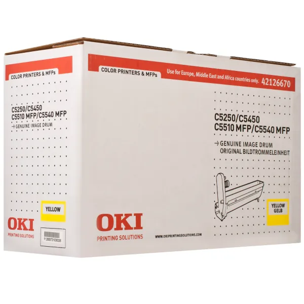 Драм-картридж C5250 жовтий Oki (42126670)
