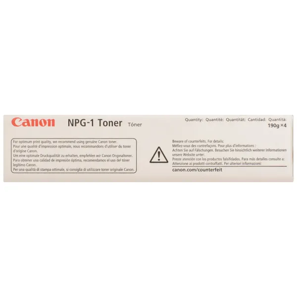 Тонер-картридж NPG-1 (NP1215) Canon  (1372A005) - Фото 3
