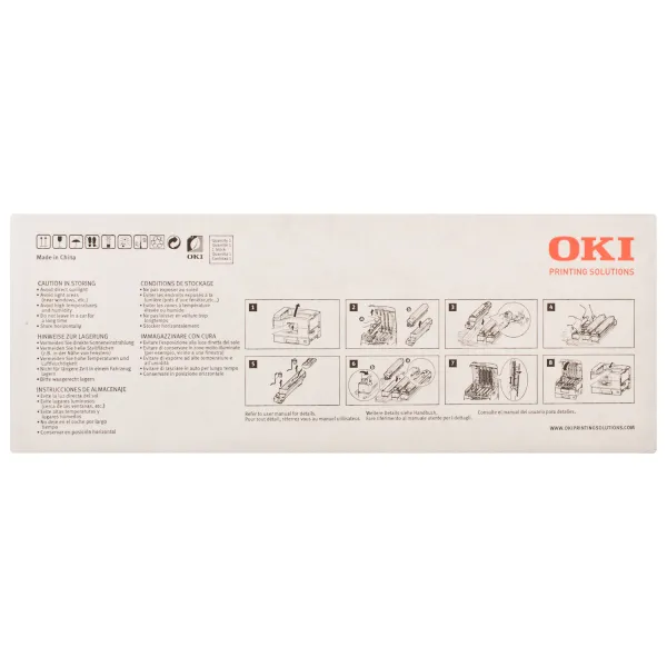 Драм-картридж C9600 жовтий Oki (42918105) - Фото 4