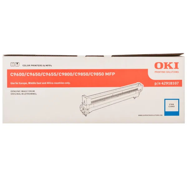 Драм-картридж C9600 блакитний Oki (42918107) - Фото 2
