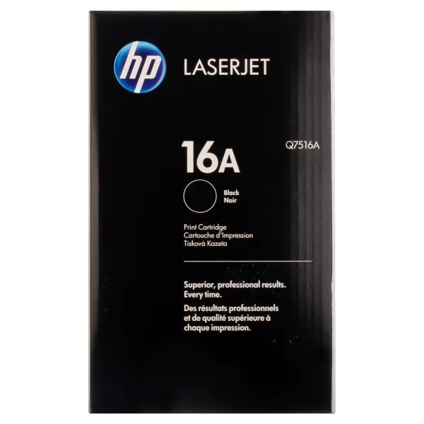 Картридж 16A чорний HP (Q7516A) - Фото 5