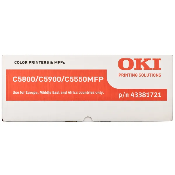 Драм-картридж C58_59 жовтий Oki (43381721) - Фото 3