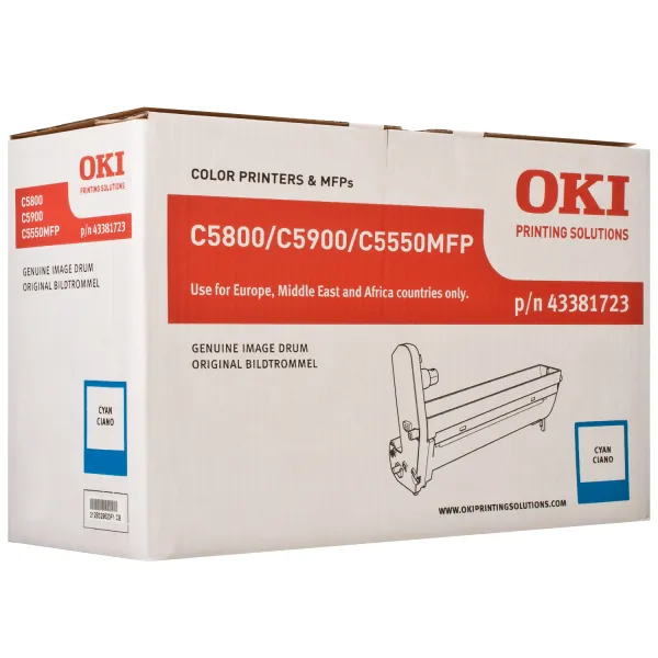 Драм-картридж C58_59 блакитний Oki (43381723)