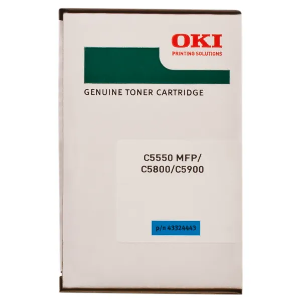 Тонер-картридж C58/59 5K NEU блакитний Oki (43324443) - Фото 5