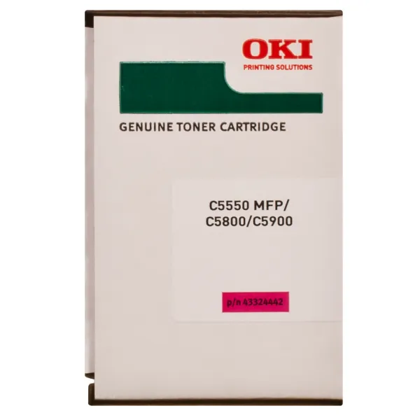 Тонер-картридж C58/59 5K NEU пурпуровий Oki (43324442) - Фото 2