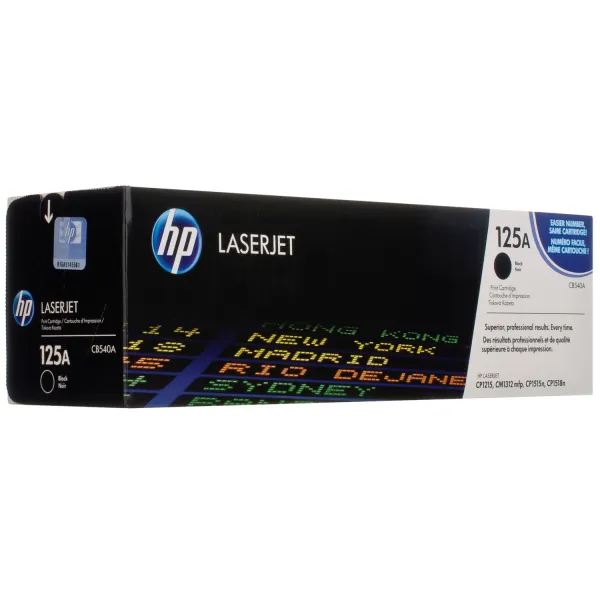 Картридж 125A чорний HP (CB540A)